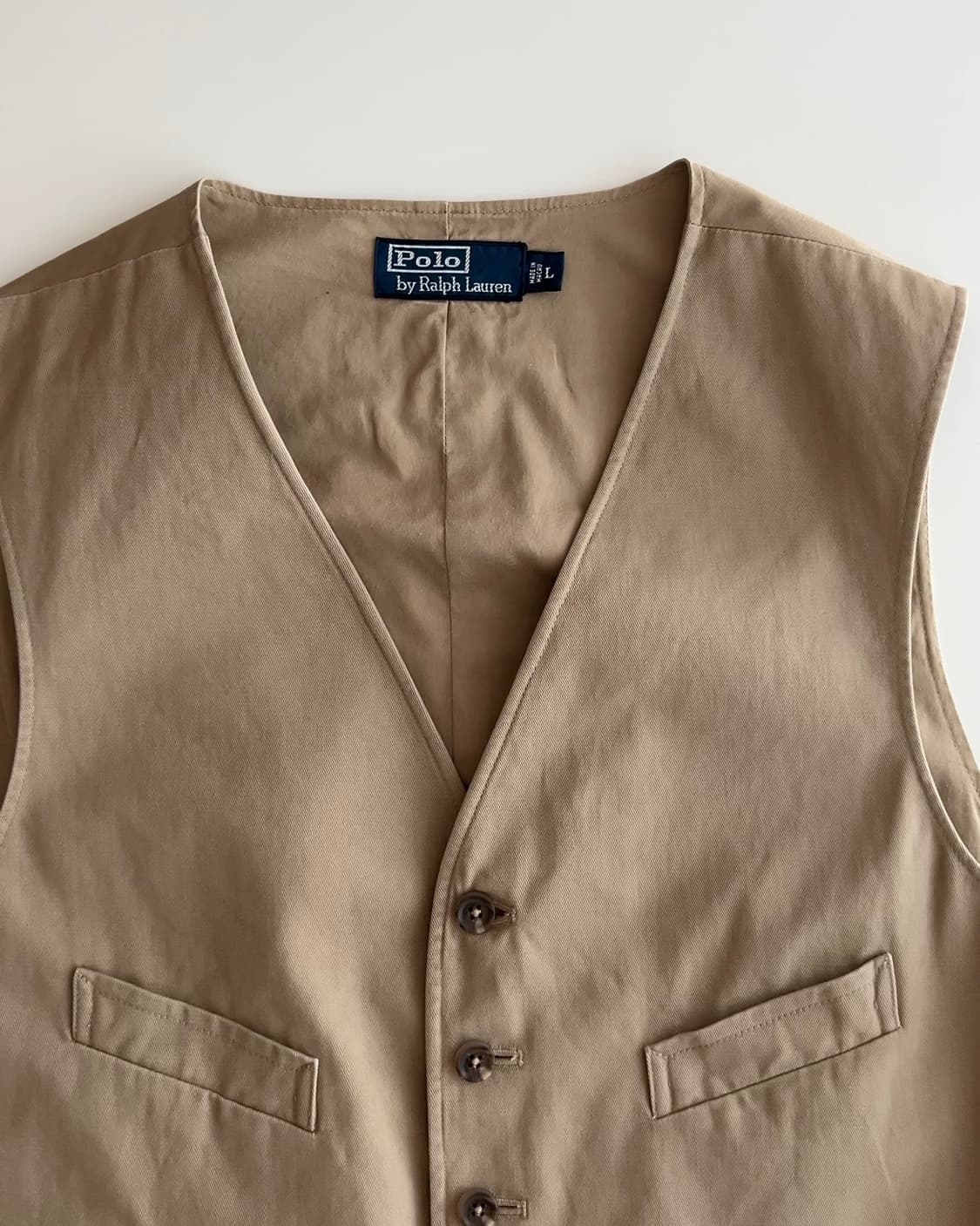 폴로 랄프로렌 치노 베스트 L 상품이미지6