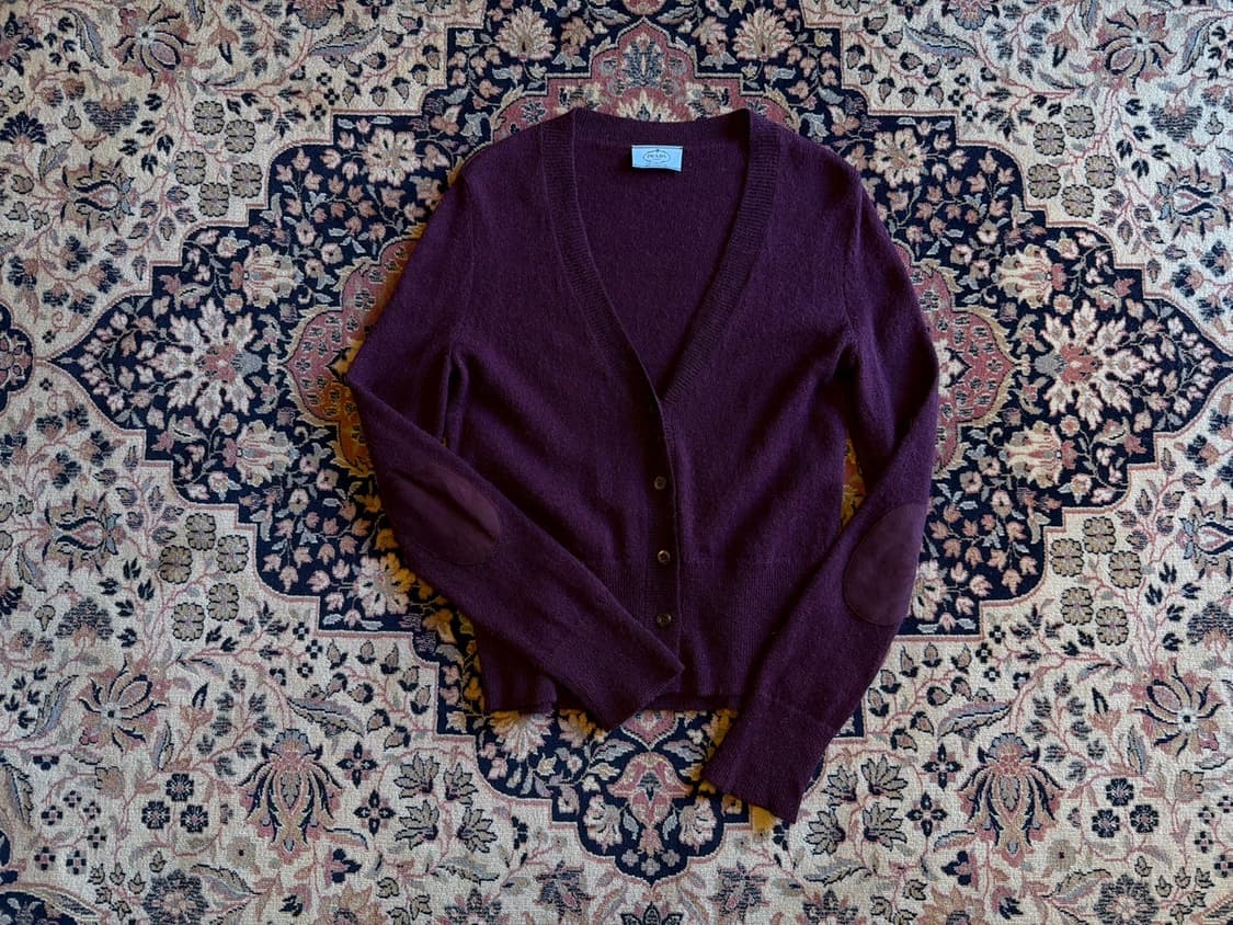 프라다 모헤어 가디건 66~77 상품이미지10