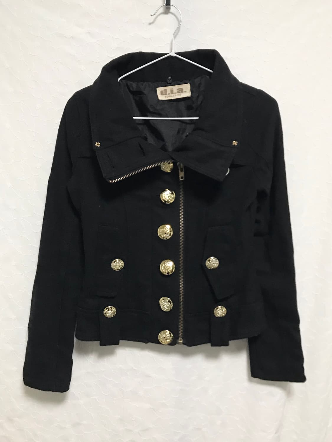 빈티지 d.i.a 다이아 갸루 금장 숏 코트 상품이미지2