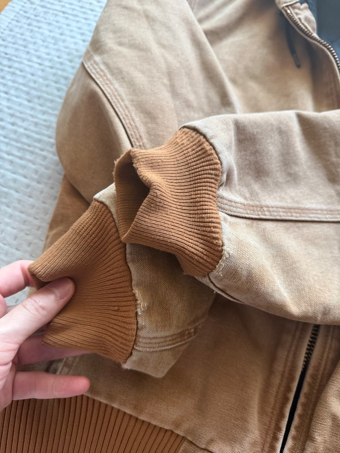 [S] 칼하트 j130 샌드스톤 덕 액티브 자켓 상품이미지2