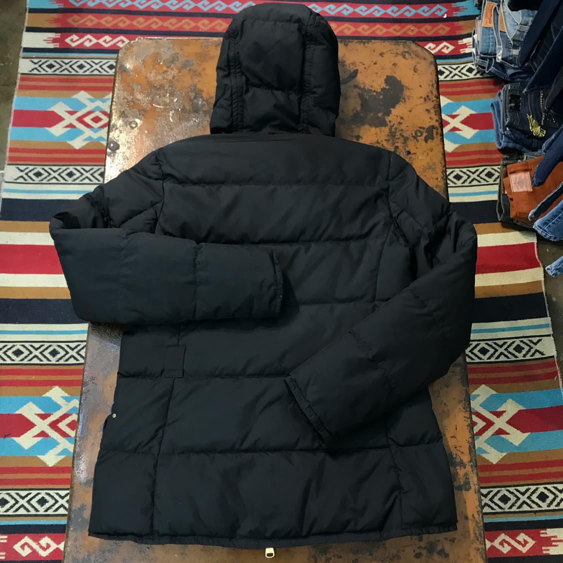 로렌 랄프로렌 블랙 덕다운 후디 패딩 점퍼 여성 55 66 사이즈  상품이미지3
