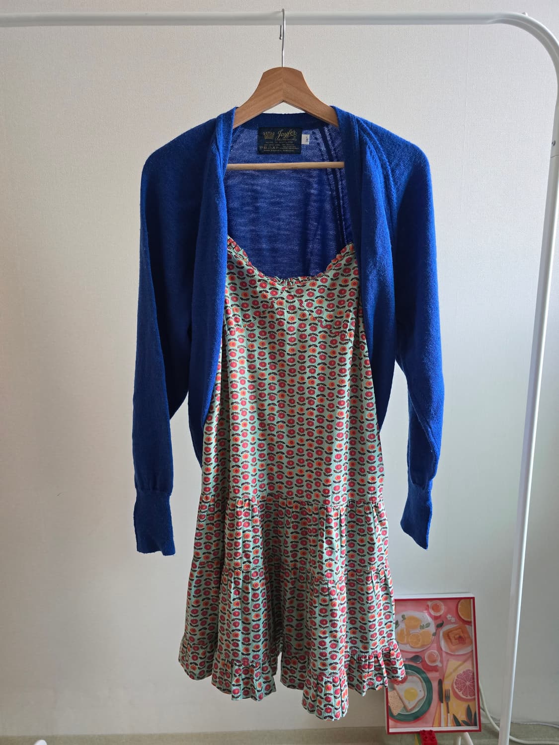 Catedral Slip Dress with Frill Hem 상품이미지6