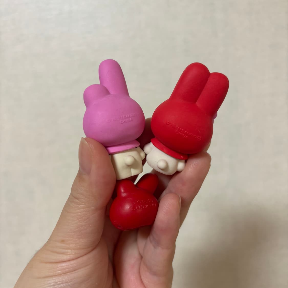 고전 산리오 마이멜로디 지우개 피규어 세트 상품이미지2