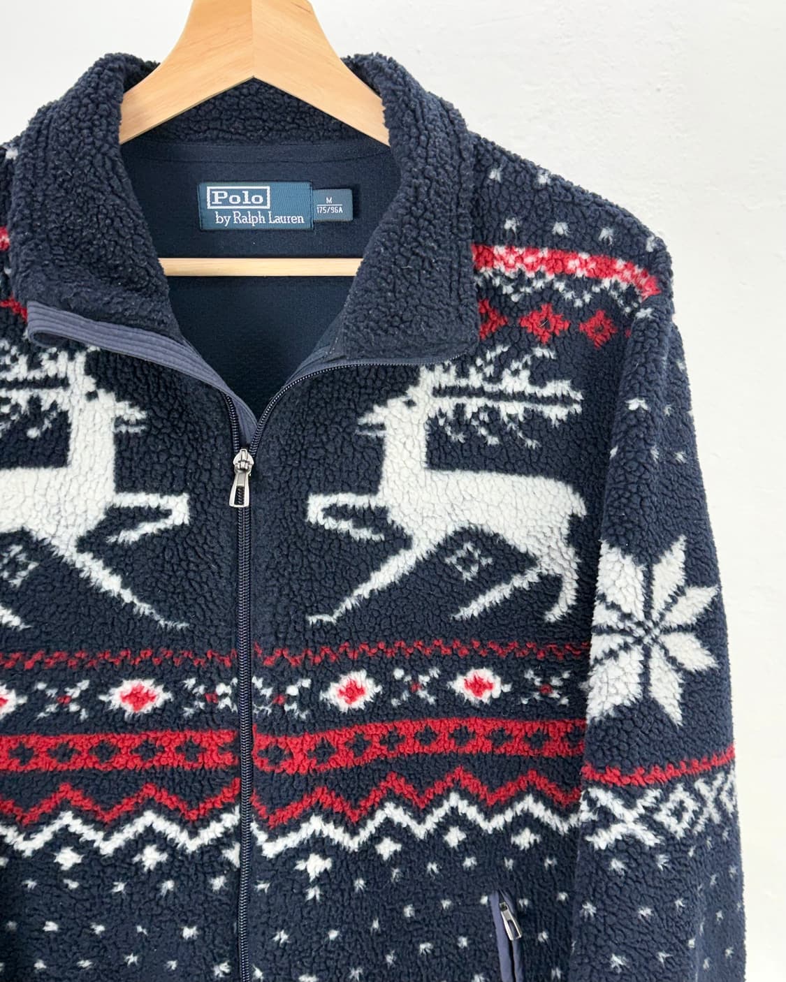 폴로 랄프로렌 노르딕 퀼팅 플러피 플리스 자켓 상품이미지3