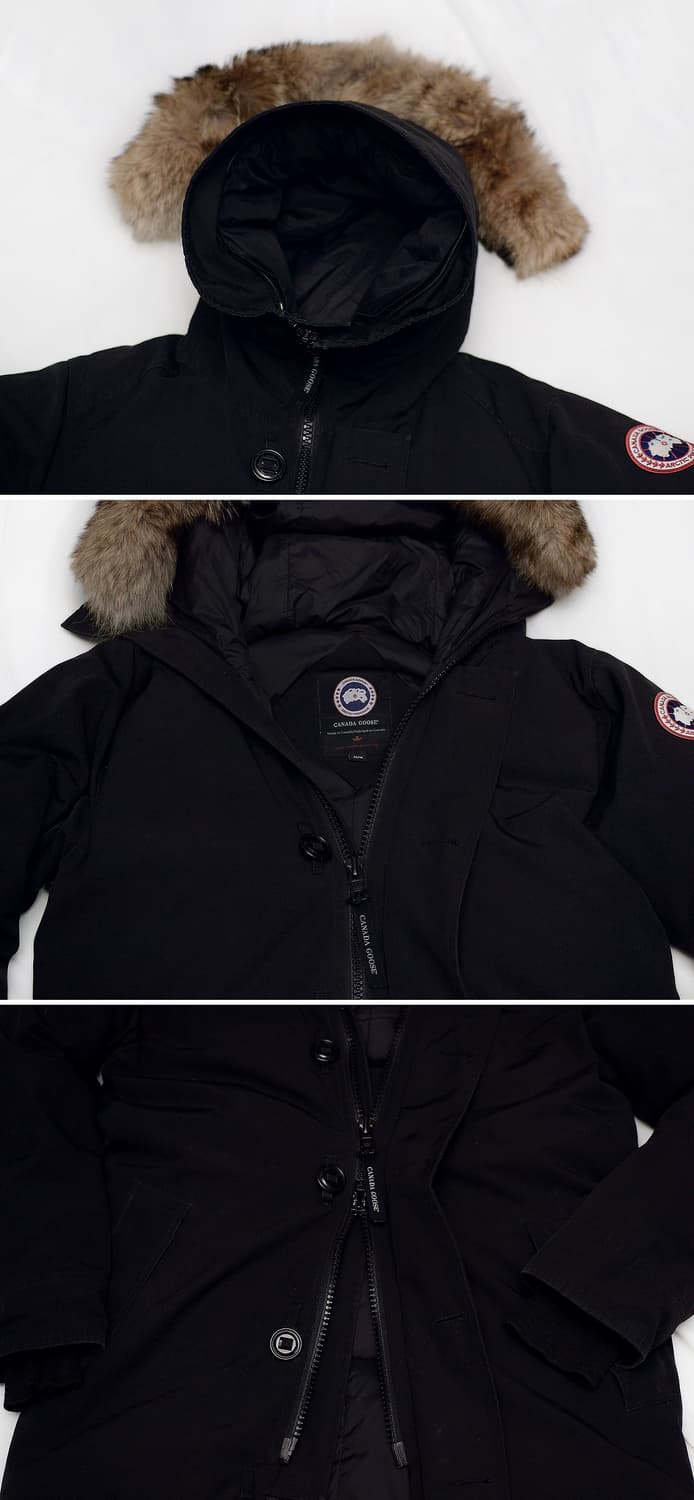 캐나다구스 샤토 헤비다운 패딩 파카 블랙 (M / 100+) 상품이미지4