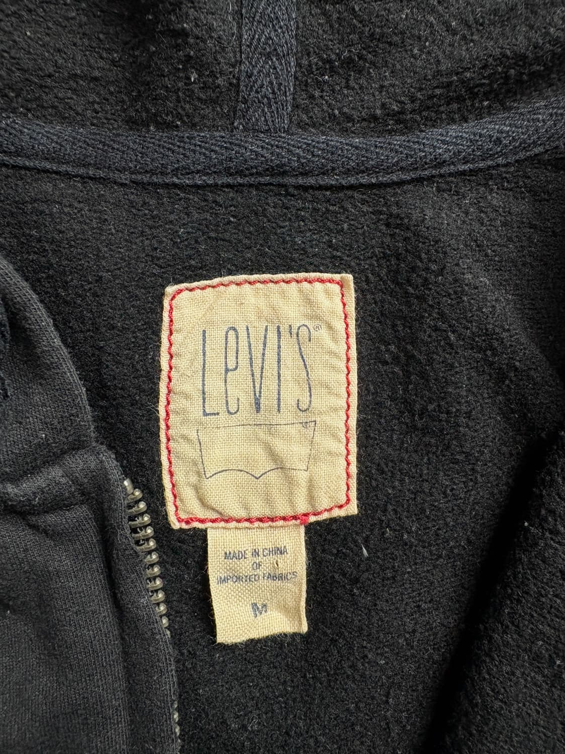 리바이스 빅로고 올드스쿨 기모 후디 집업 2835 상품이미지3