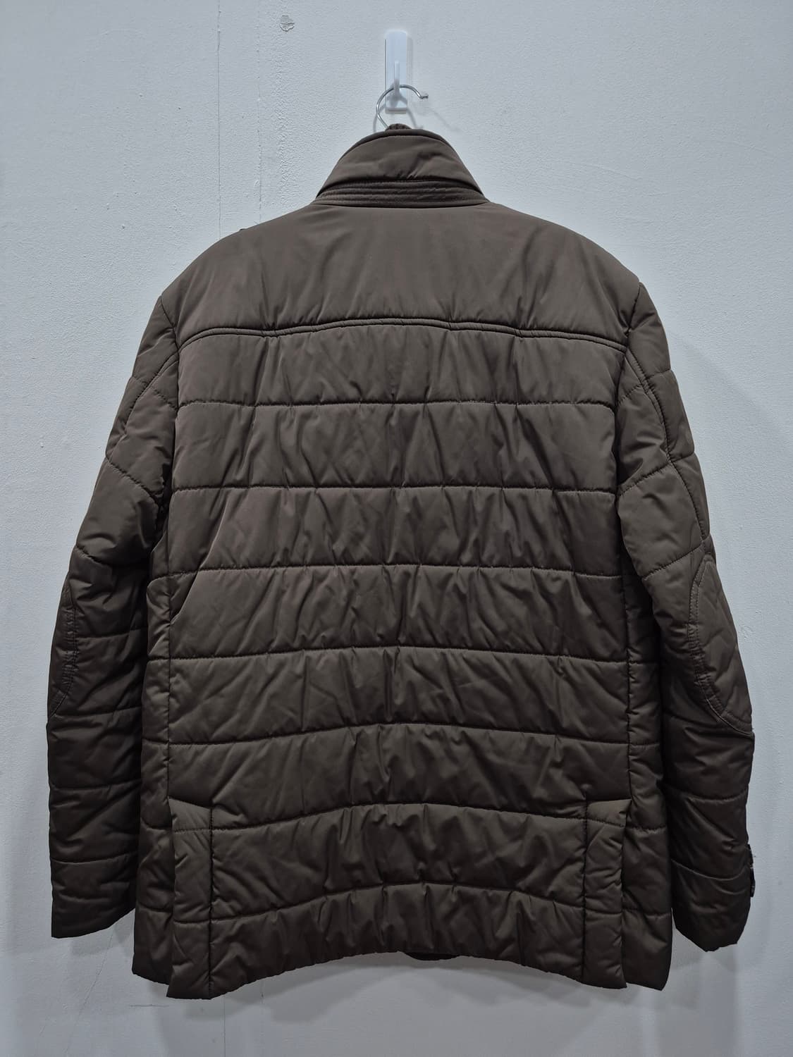 런던포그 브라운 비즈니스 퀄팅 점퍼 자켓 남성 105사이즈 상품이미지3