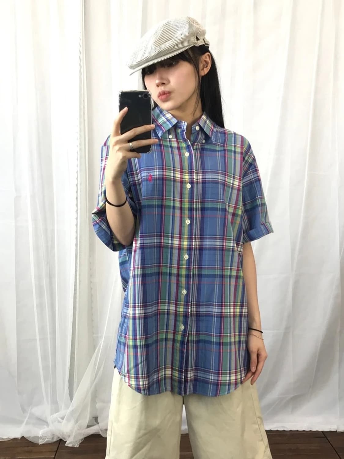 Polo Ralph Lauren Custom Fit Plaid Shirt 상품이미지2