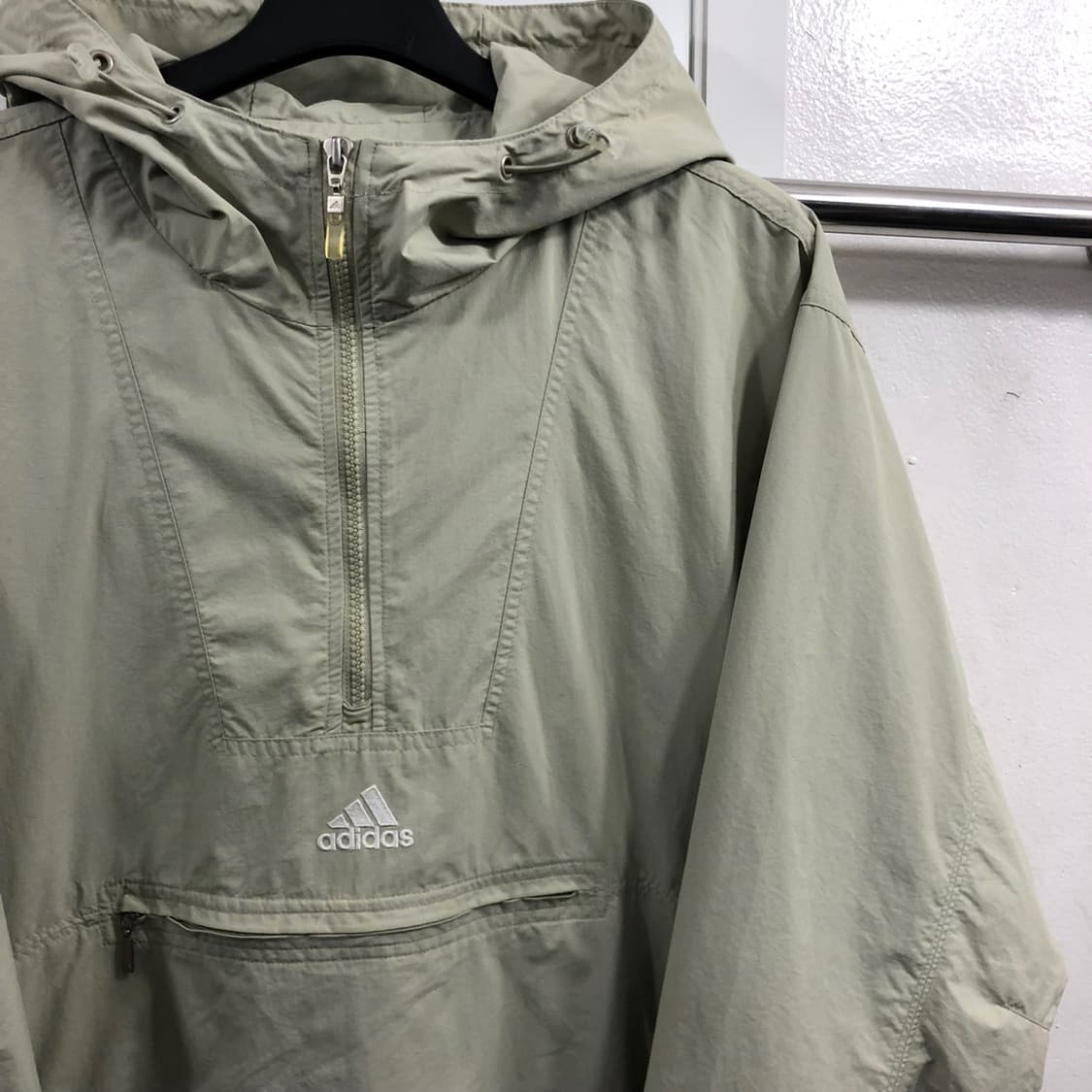 XL 아디다스 로고 아노락 상품이미지4