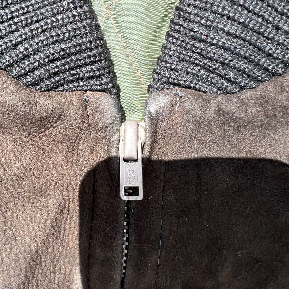 90’s Partina Tokyo Suede Leather Jacket 상품이미지3