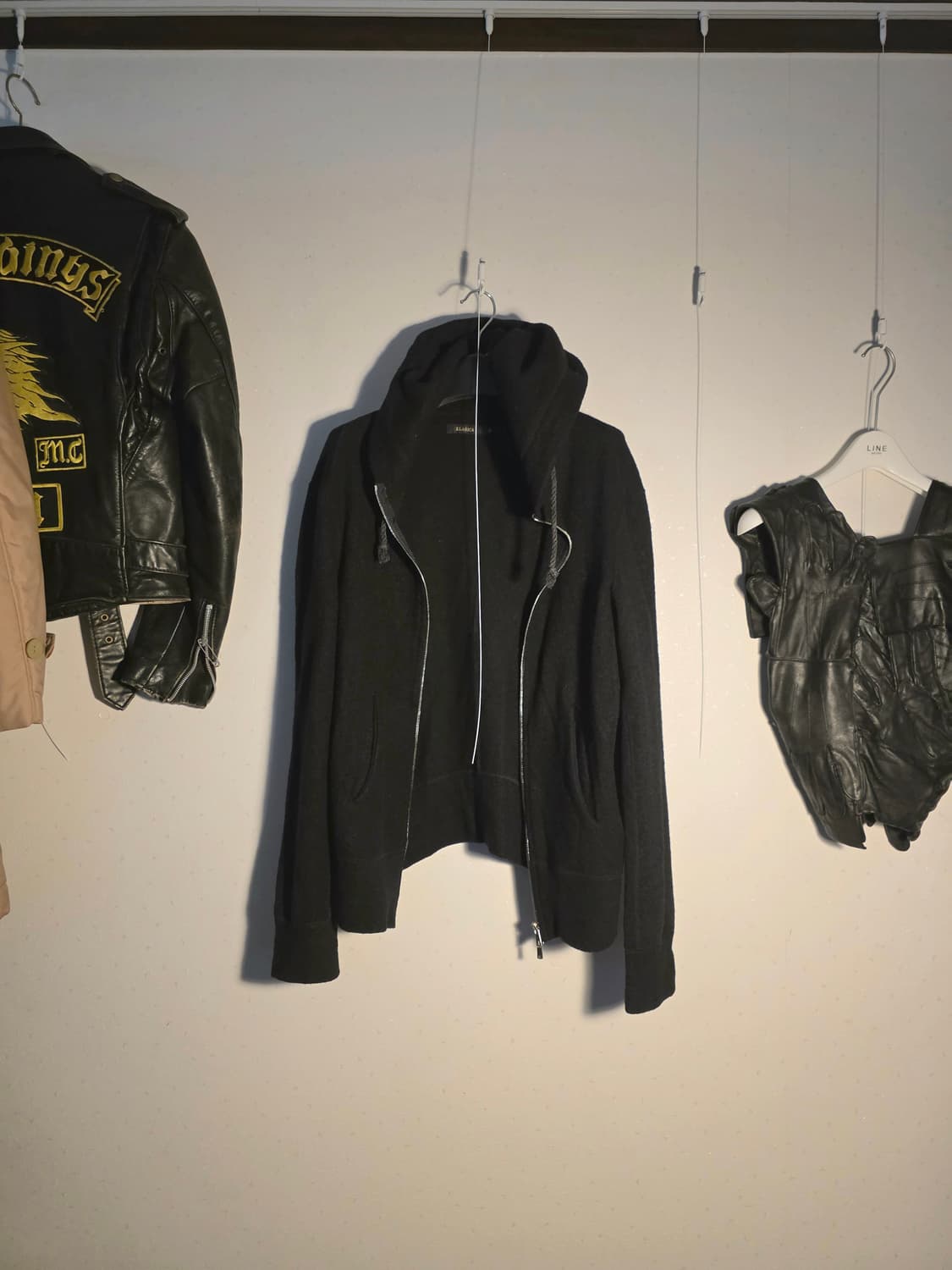 Klasica japan wool hoodie zip up 상품이미지1