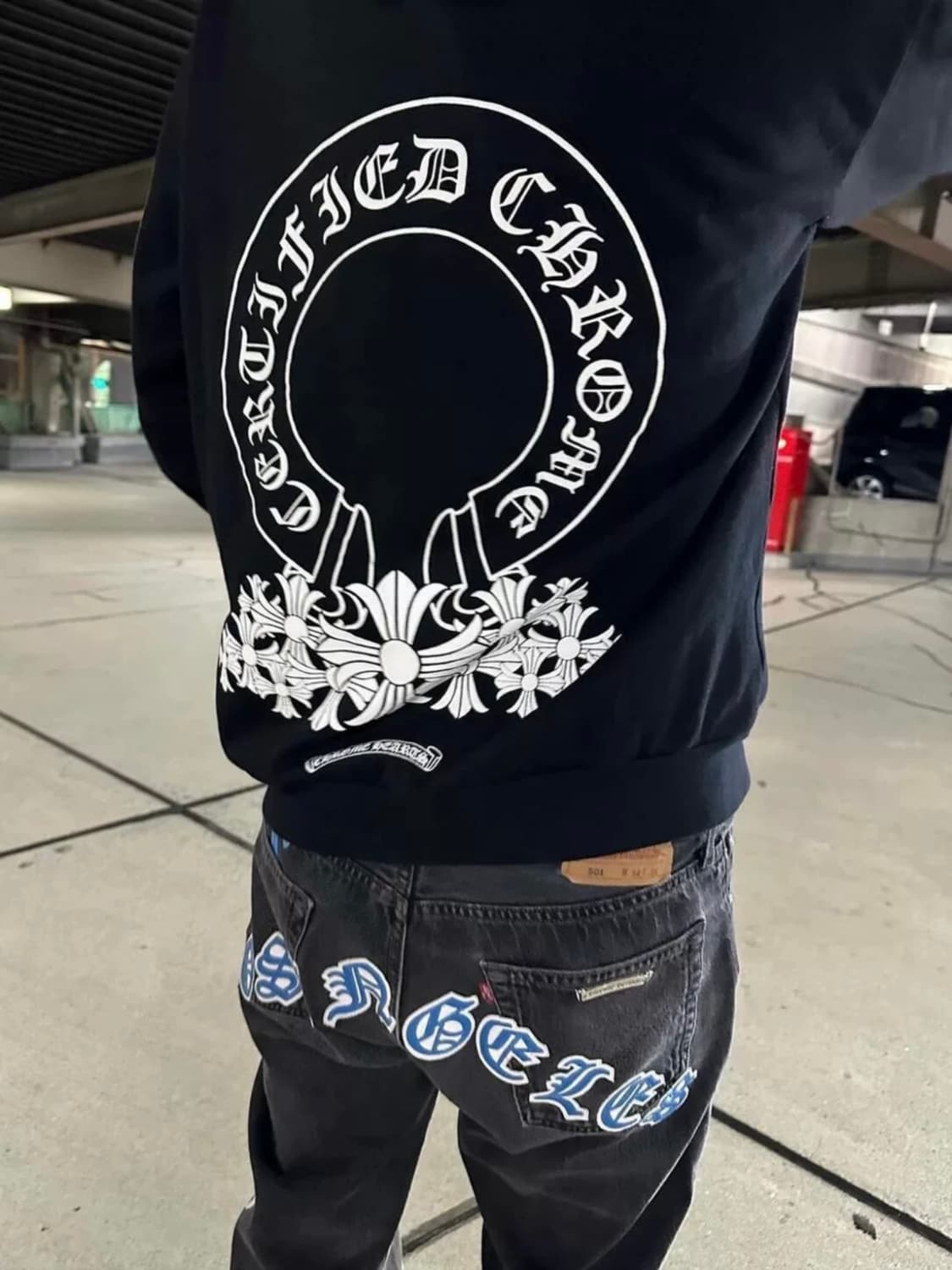 [XXL] 크롬하츠 X 드레이크 러버 보이 후드 마이애미 익스클루시브 상품이미지4