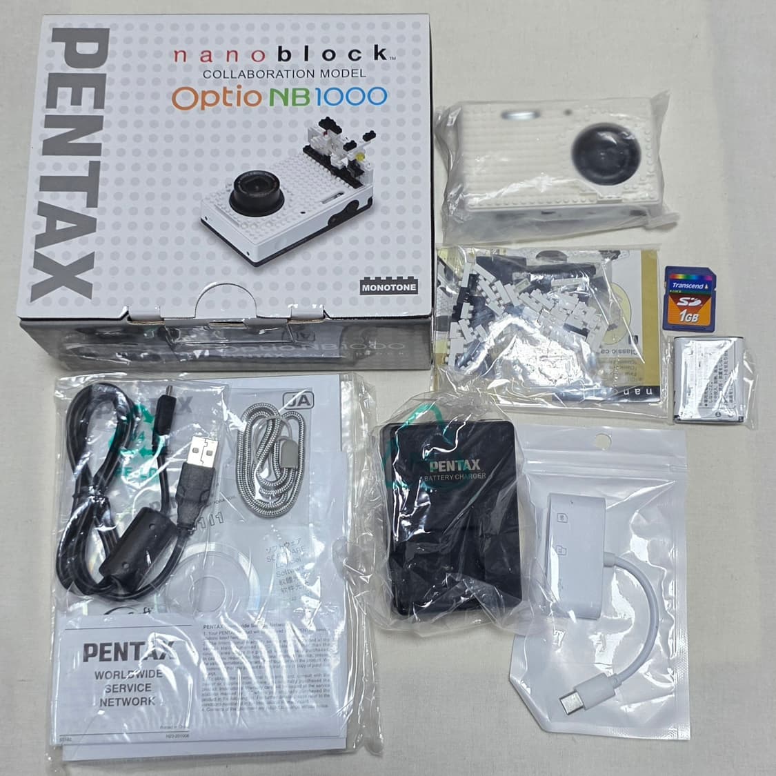 옵티오NB1000나노블럭/새상품/초희귀 상품이미지1