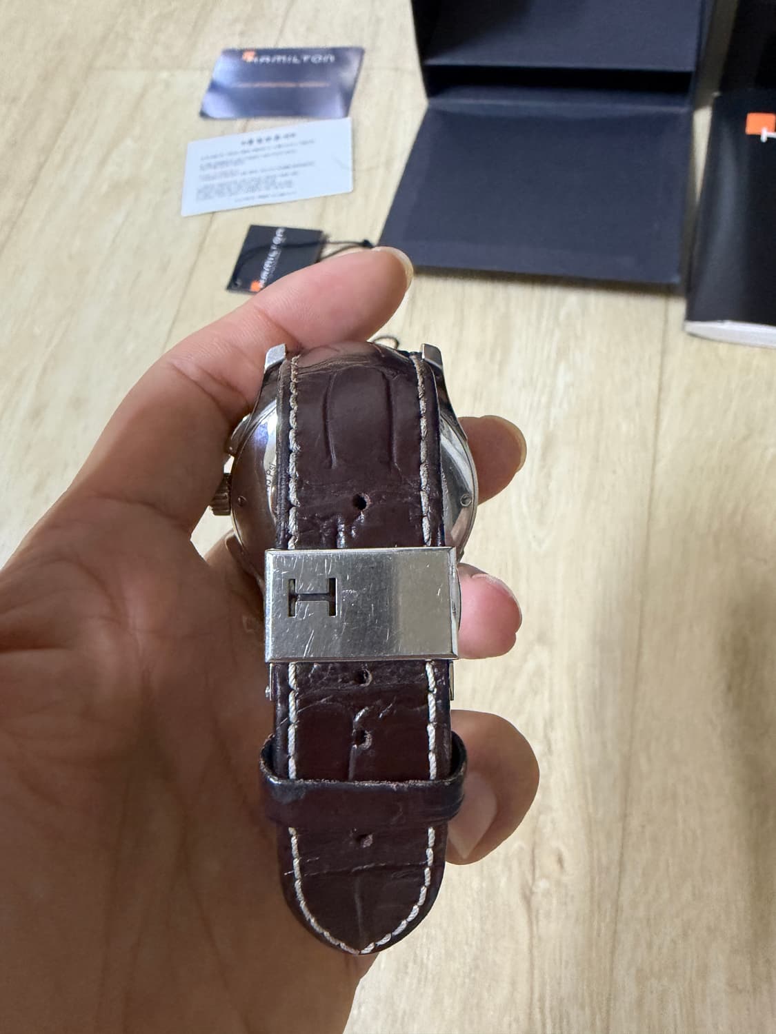 해밀턴 재즈마스터 마에스트로 (해밀뚜기) 45mm 상품이미지5