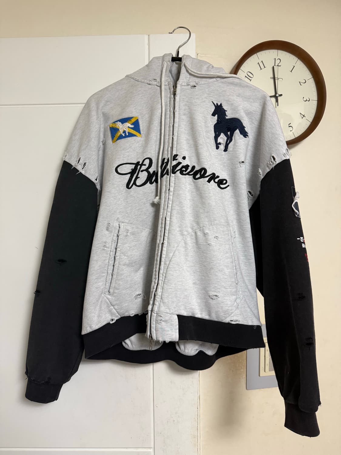 프로토콜인덱스 버티보어 집 후드 멜란지 상품이미지2