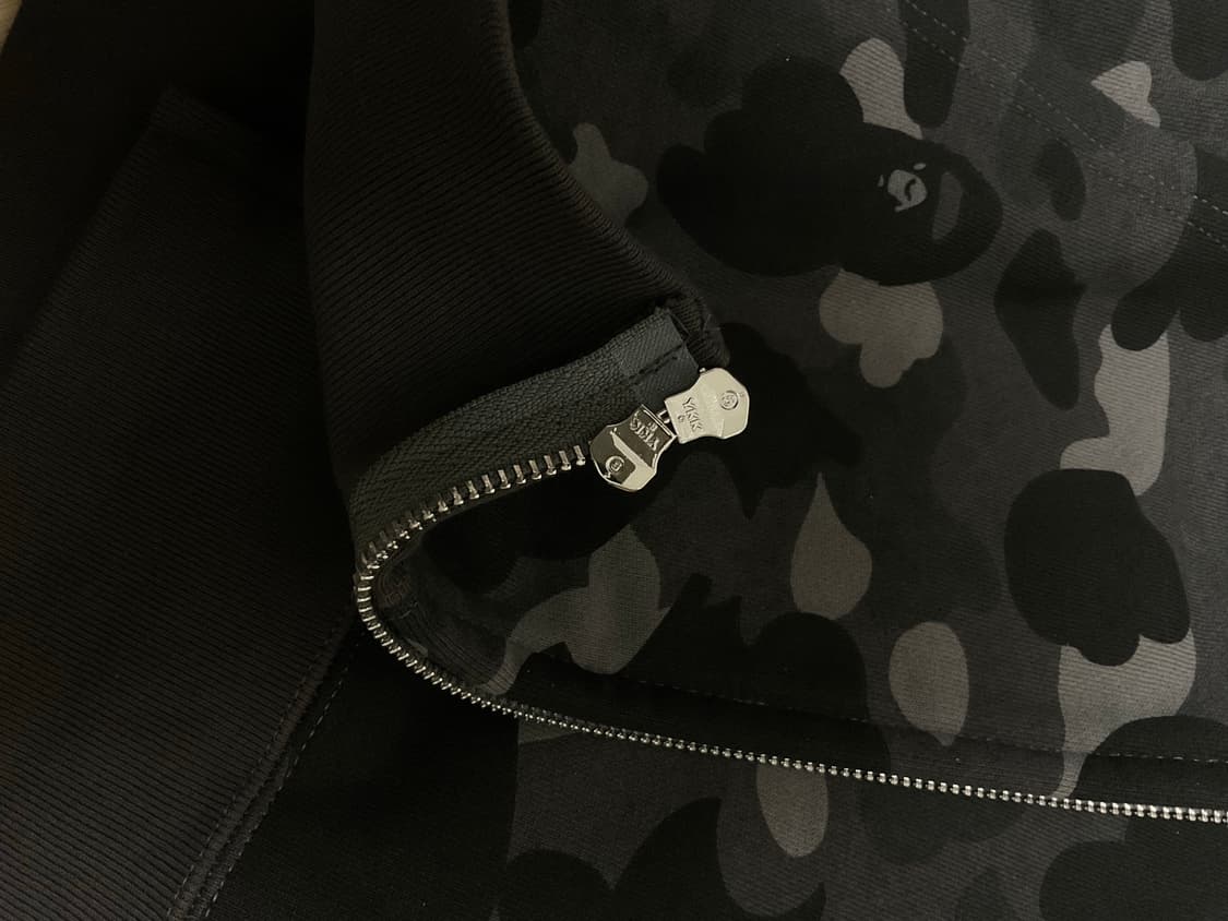 베이프 흑계 후드집업 / L 상품이미지7