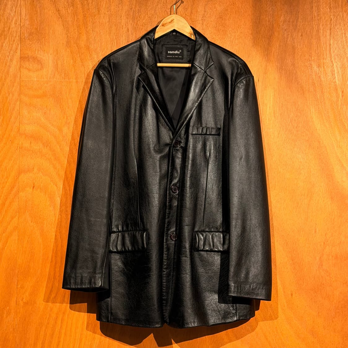 Samdie 레더 자켓 소가죽 카코트 XL 상품이미지1