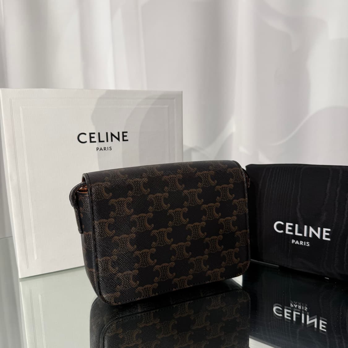 [정품] 셀린느 틴 트리오페 트리옹프백 크로스백 상품이미지6