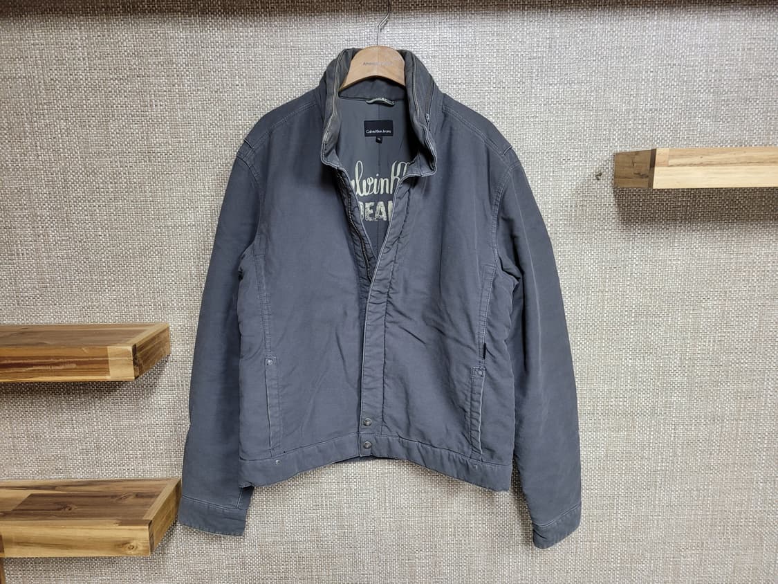 XL 105사이즈 캘빈클라인 빈티지 워크자켓 누빔 아메카지  상품이미지1