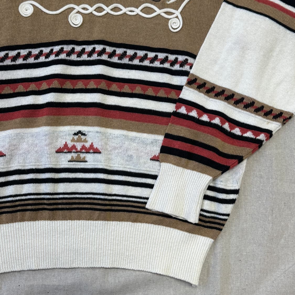 란셀 재팬 빈티지 에스닉 나바호 니트 105 상품이미지3