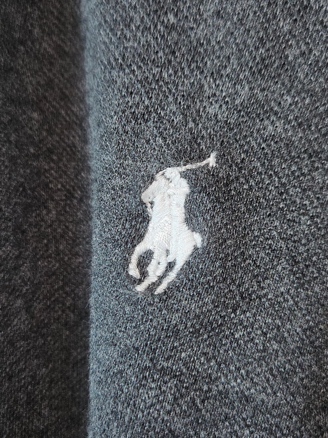 폴로 랄프로렌 신형 카라티셔츠 긴팔 챠콜 L 상품이미지2