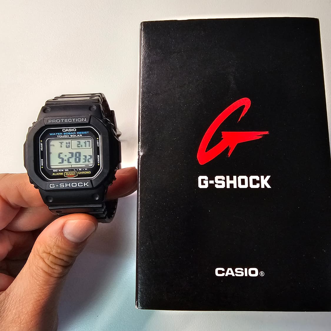 지샥 5600E 1DR 태양광 충전 시계 블랙 팝니다! 상품이미지6