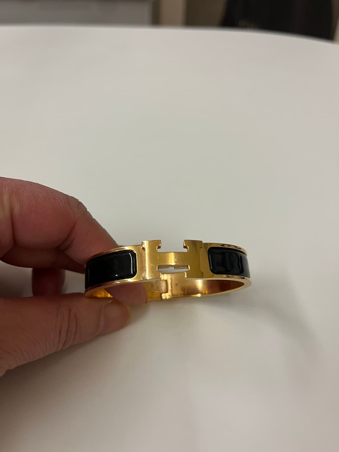 에르메스 클릭아슈 골드 블랙 상품이미지2