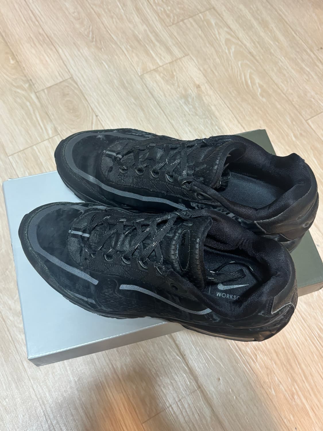 웍스아웃 에어맥스 95 블랙 260(박스O) 상품이미지1
