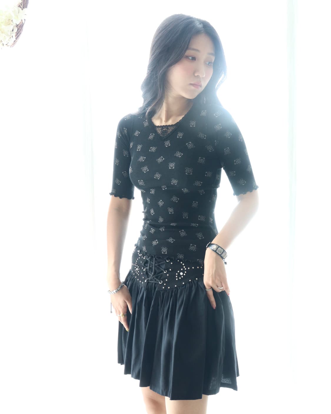 [Hysteric Mini] Fuckbear Lace Pullover 상품이미지6