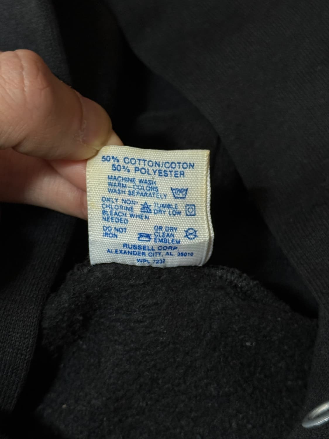 1980's Disney Mickey Mouse black Hoodie 상품이미지10