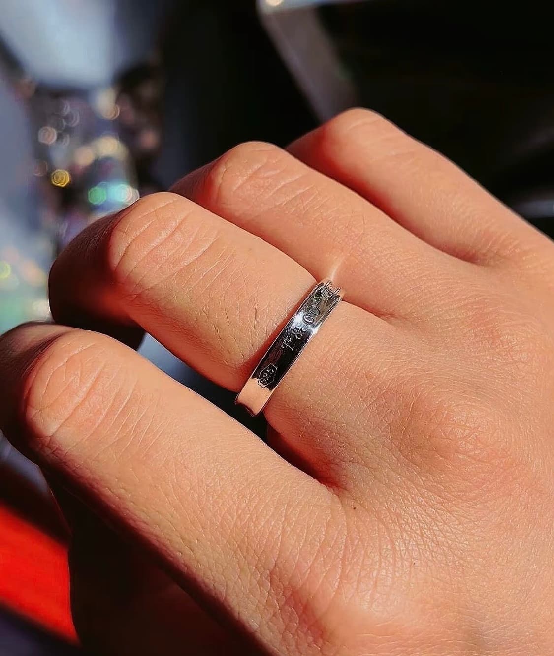 티파니 앤 코 1837 링 네로우 실버 5.5사이즈 상품이미지5