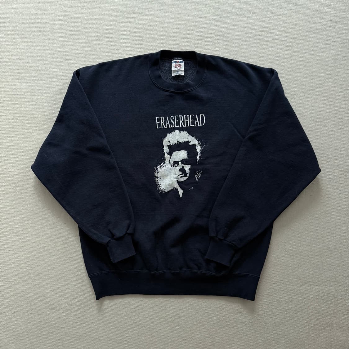 [XL]90s 이레이저헤드 빈티지 스웻셔츠 네이비 상품이미지2