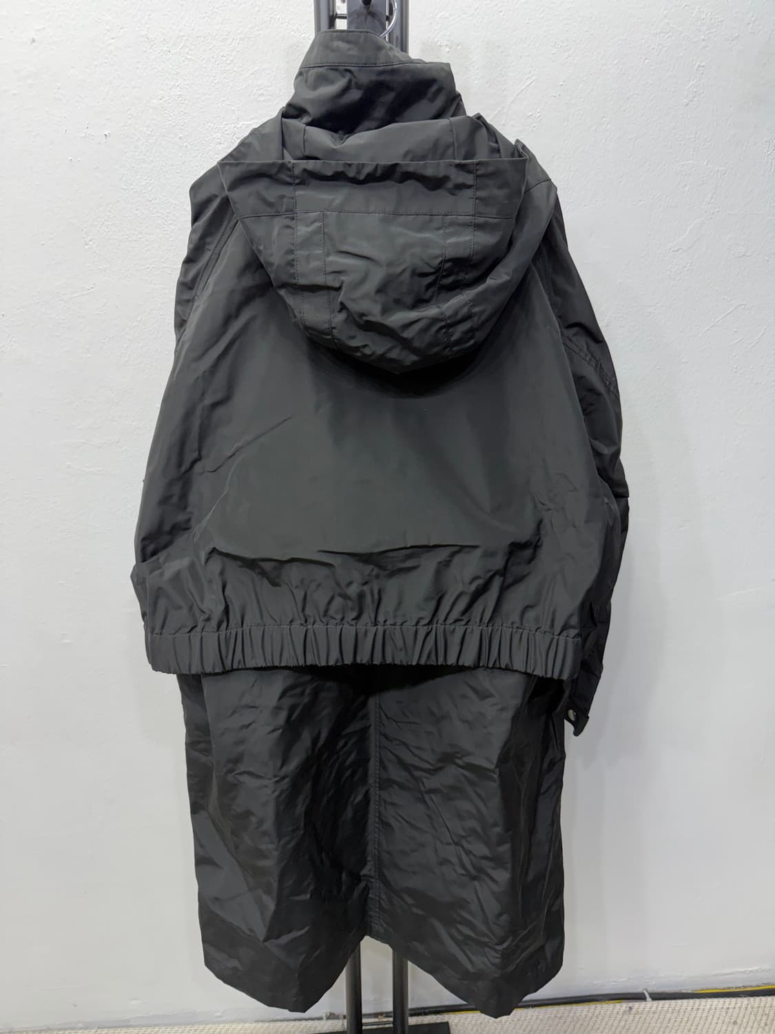 정품) 시스템옴므 한섬 22ss 새제품급 오버핏 롱 바람막이 자켓 95 상품이미지5