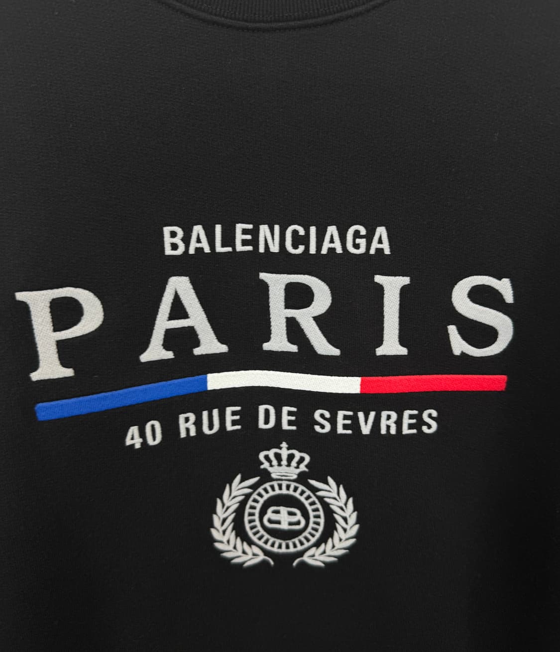 BALENCIAGA 발렌시아가 PARIS 파리스 블랙 스웻셔츠 맨투맨 M 상품이미지3