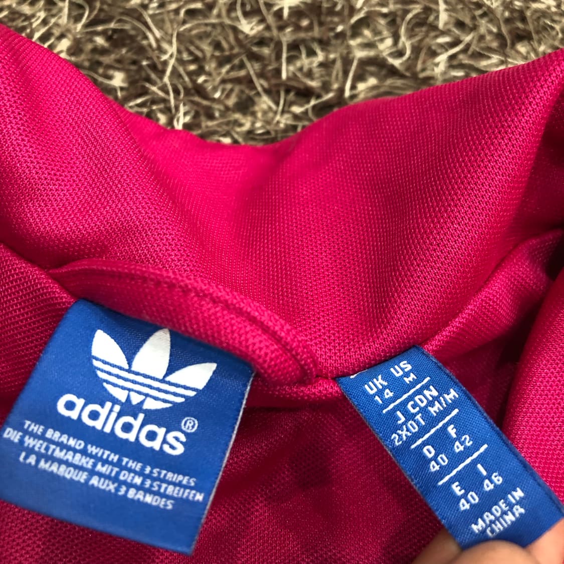 아디다스 핑크 파이어버드 져지 트랙탑 상품이미지4