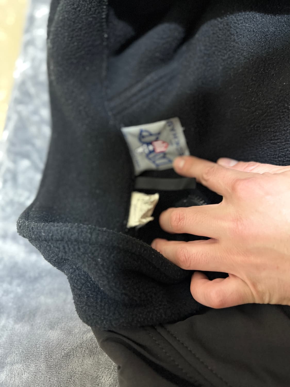 오리지널 미군 폴라텍 후리스 검정 카키팝니다 상품이미지3