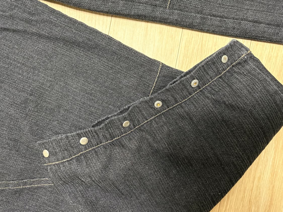 아캄 데님 팬츠 블랙 Ankle Studded Denim Pants (B 상품이미지4