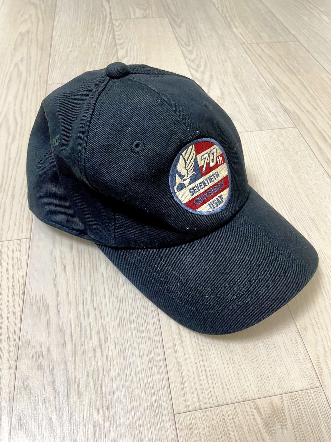 아비렉스/ usn 70주년 볼캡 블랙/ 프리 상품이미지5