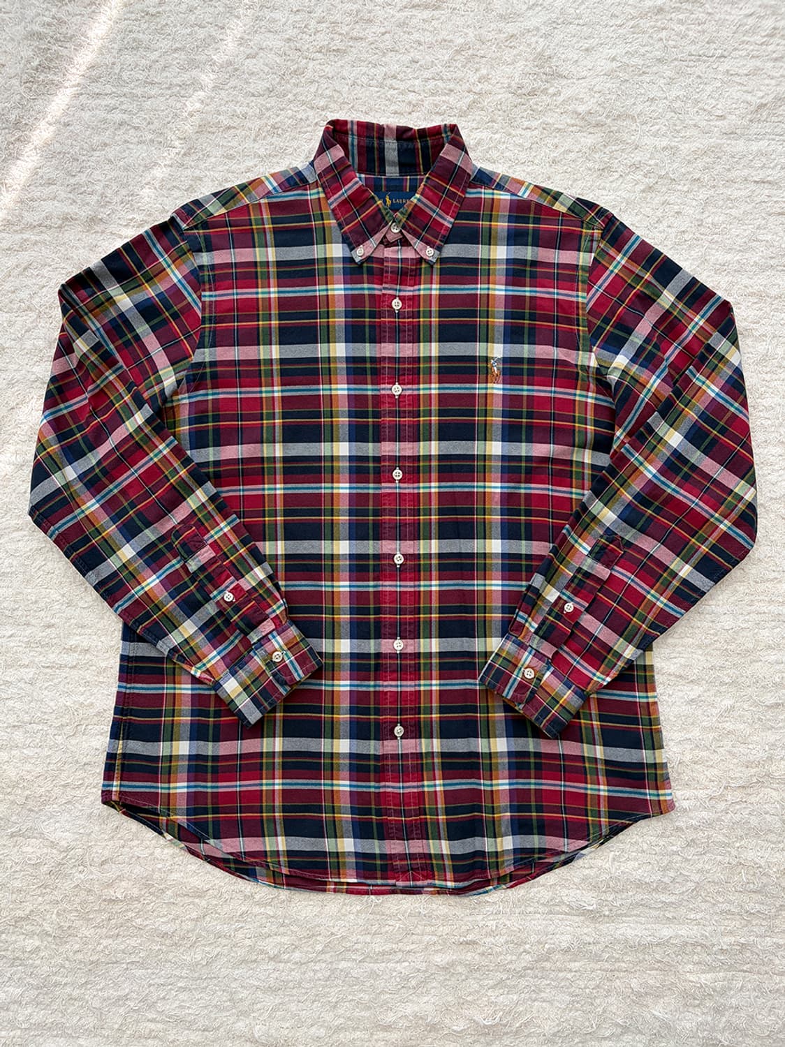 폴로 랄프로렌 (QR신형) 체크셔츠 상품이미지1