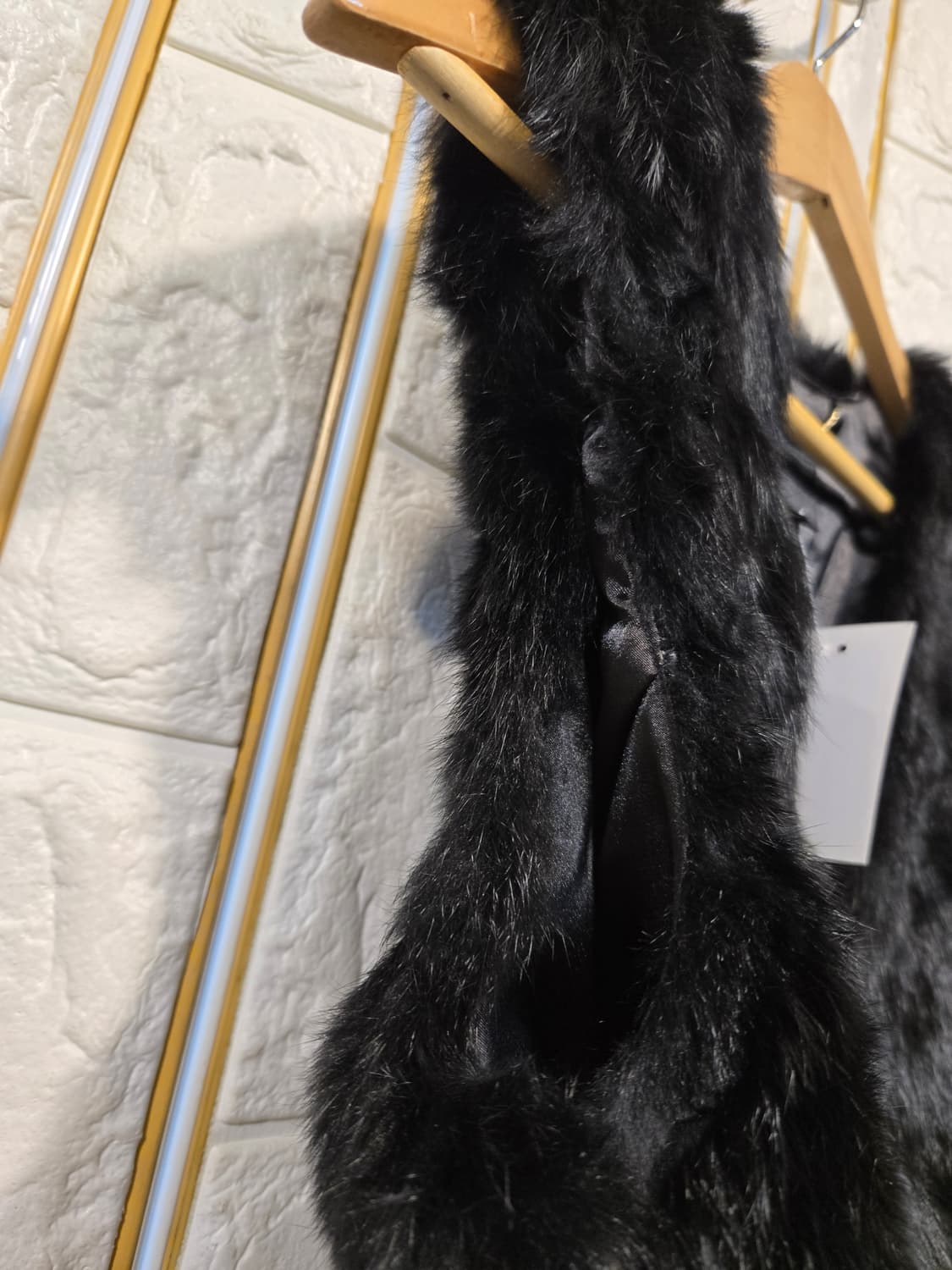 조이너스 토끼털 조끼 베스트 새상급 토끼털 100% 상품이미지4