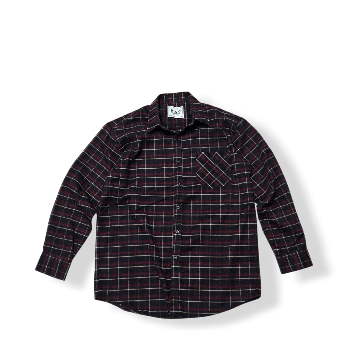 Mac brothers Vintage 맥브라더스 빈티지 체크 패턴 셔츠 상품이미지1