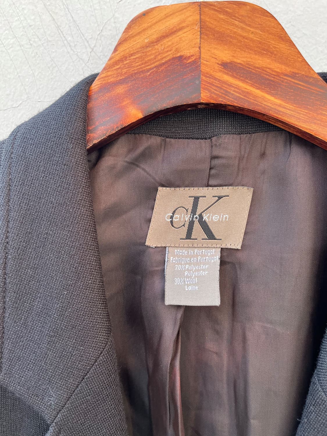 90s Calvin Klien 블레이저 상품이미지3