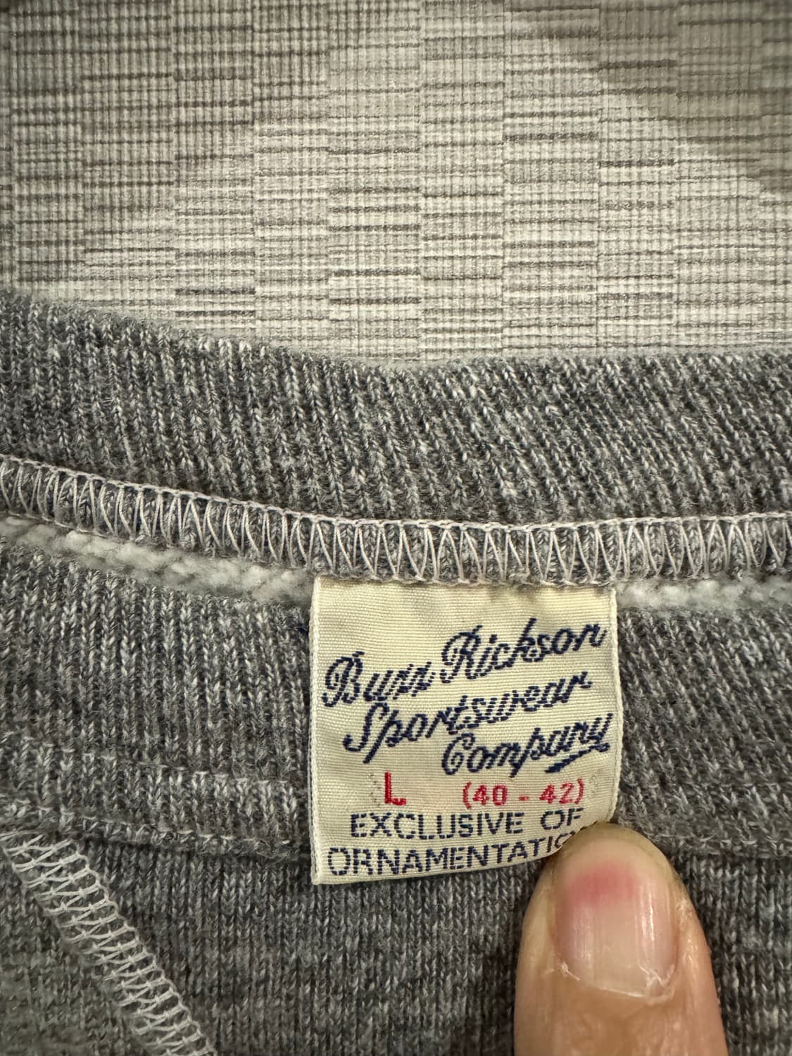 버즈릭슨 맨투맨 판매합니다 상품이미지3