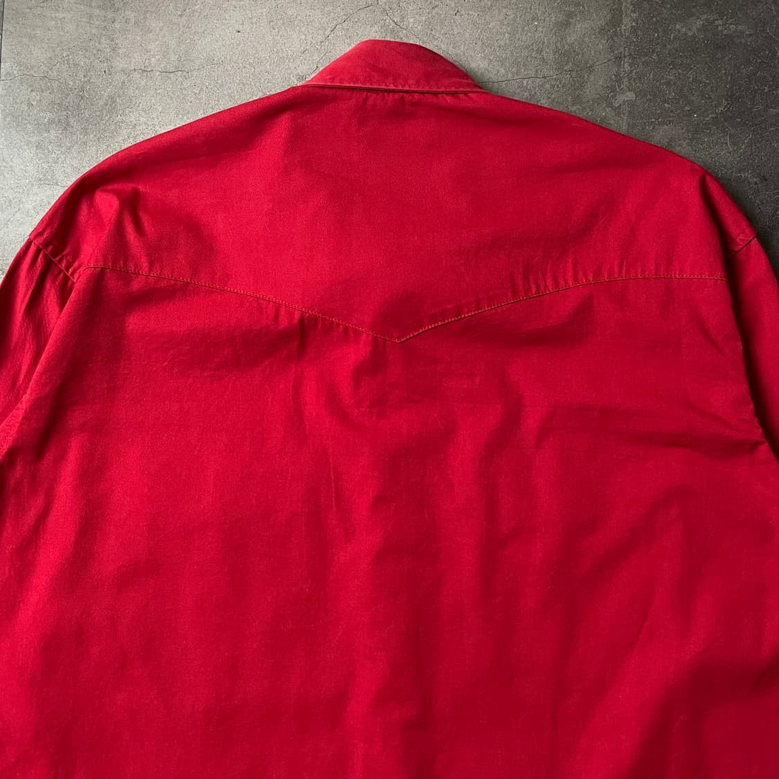 WRANGLER 랭글러 빈티지 플랩포켓 레드 코튼 셔츠 A00474 상품이미지7