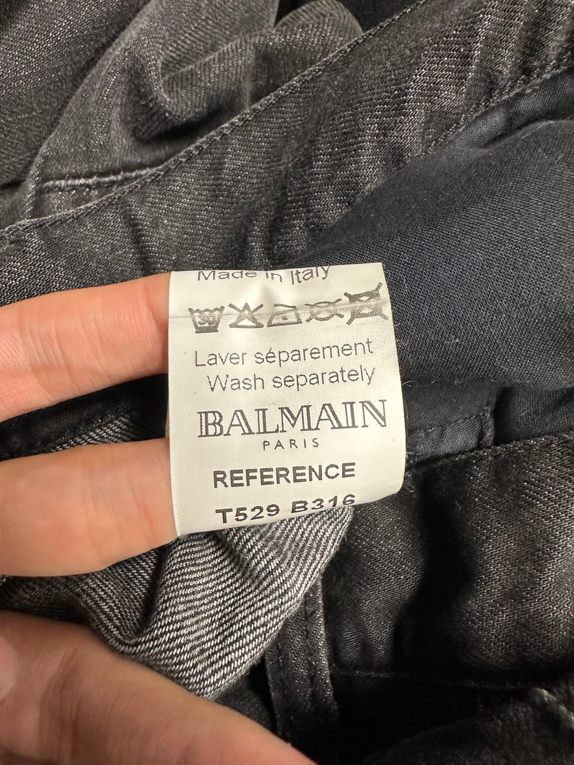 발망 11FW 데카르넹 더블지퍼 바이커진 상품이미지10