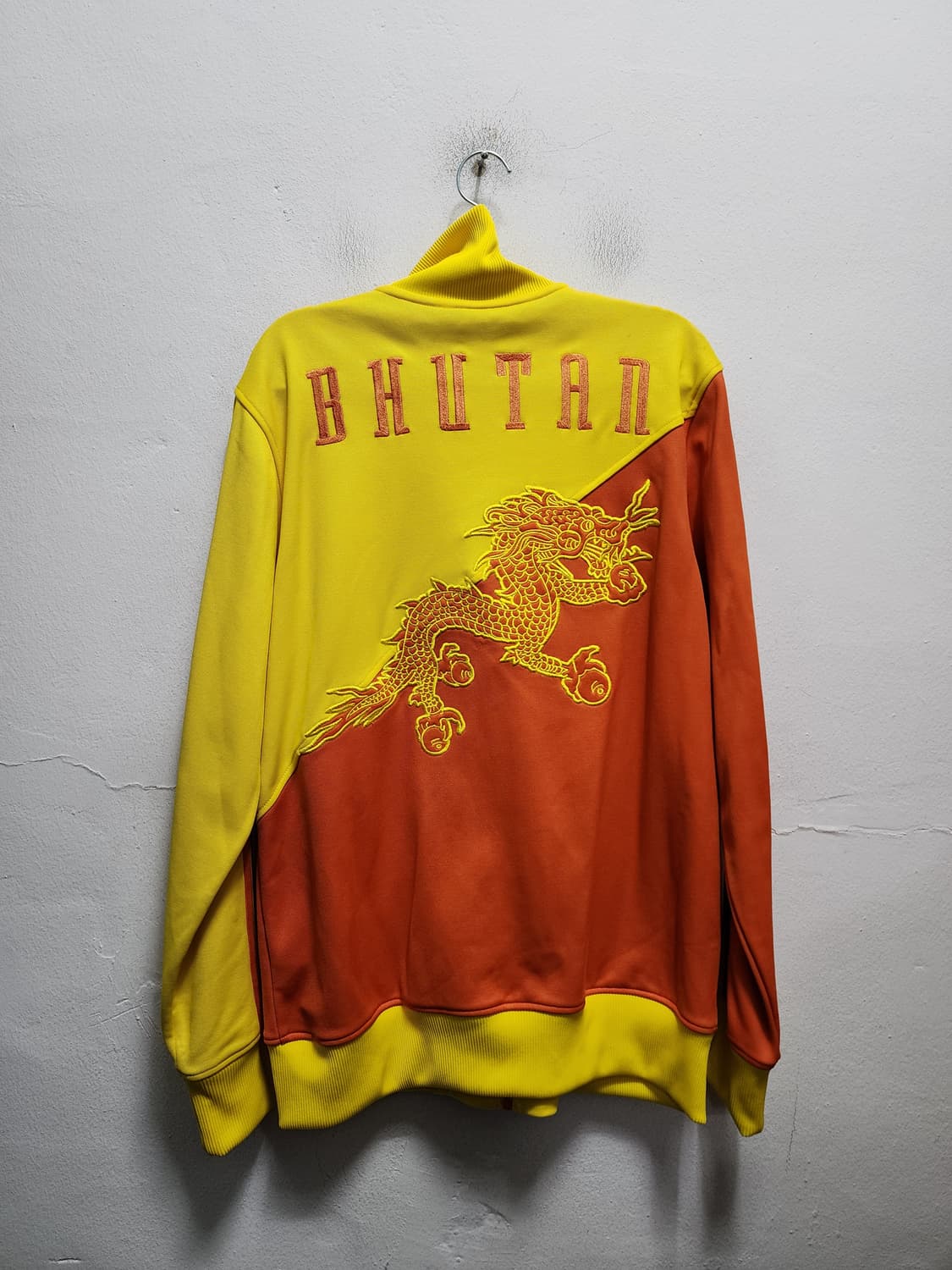 아디다스 자수로고 부탄 국가대표 져지 트랙탑 상품이미지1