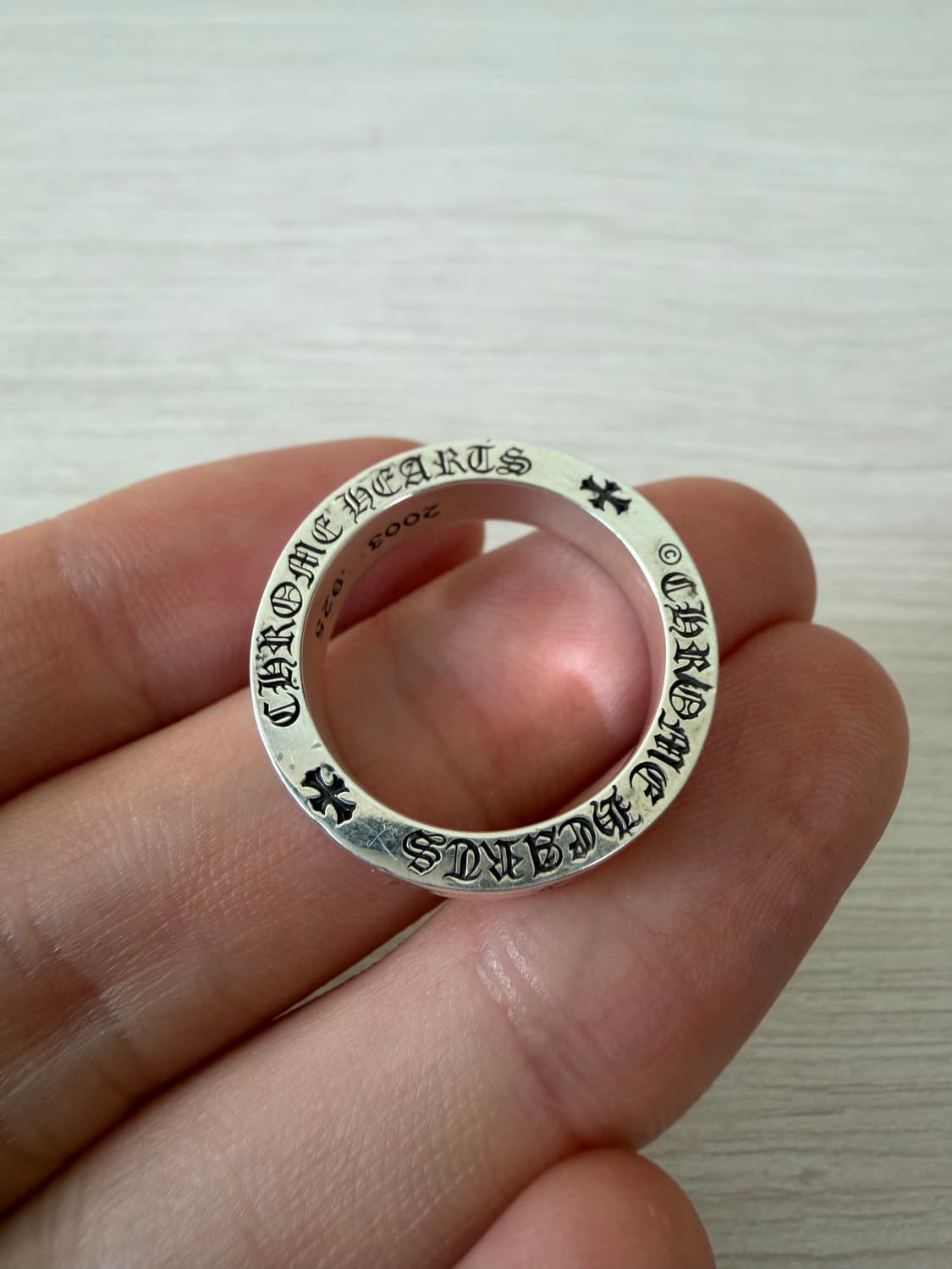 [19호] 크롬하츠 스페이서 대거링 6mm 상품이미지1