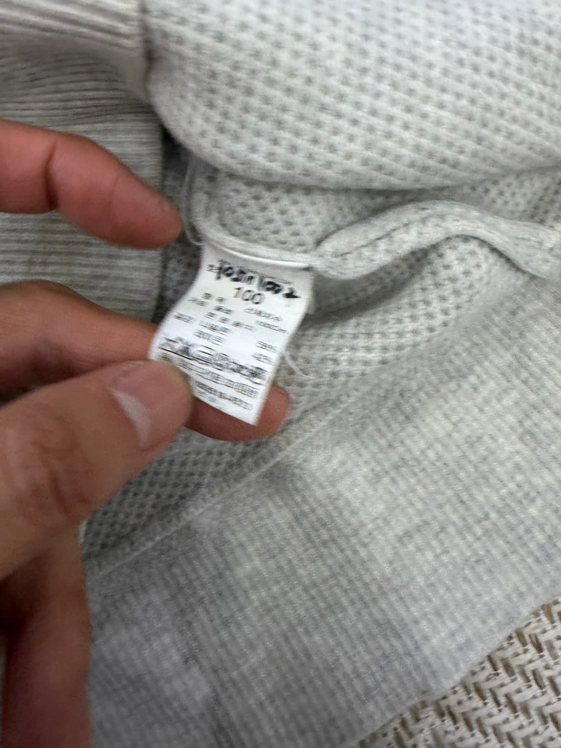 정품) 시스템옴므 한섬 스트라이프 패턴 니트 100 상품이미지6