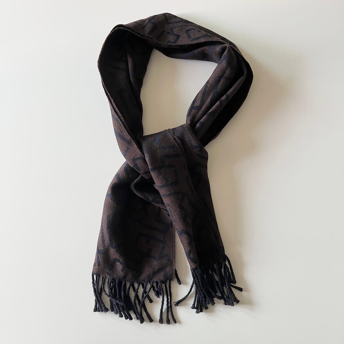 FENDI cravatte 80's reversible muffler 상품이미지7