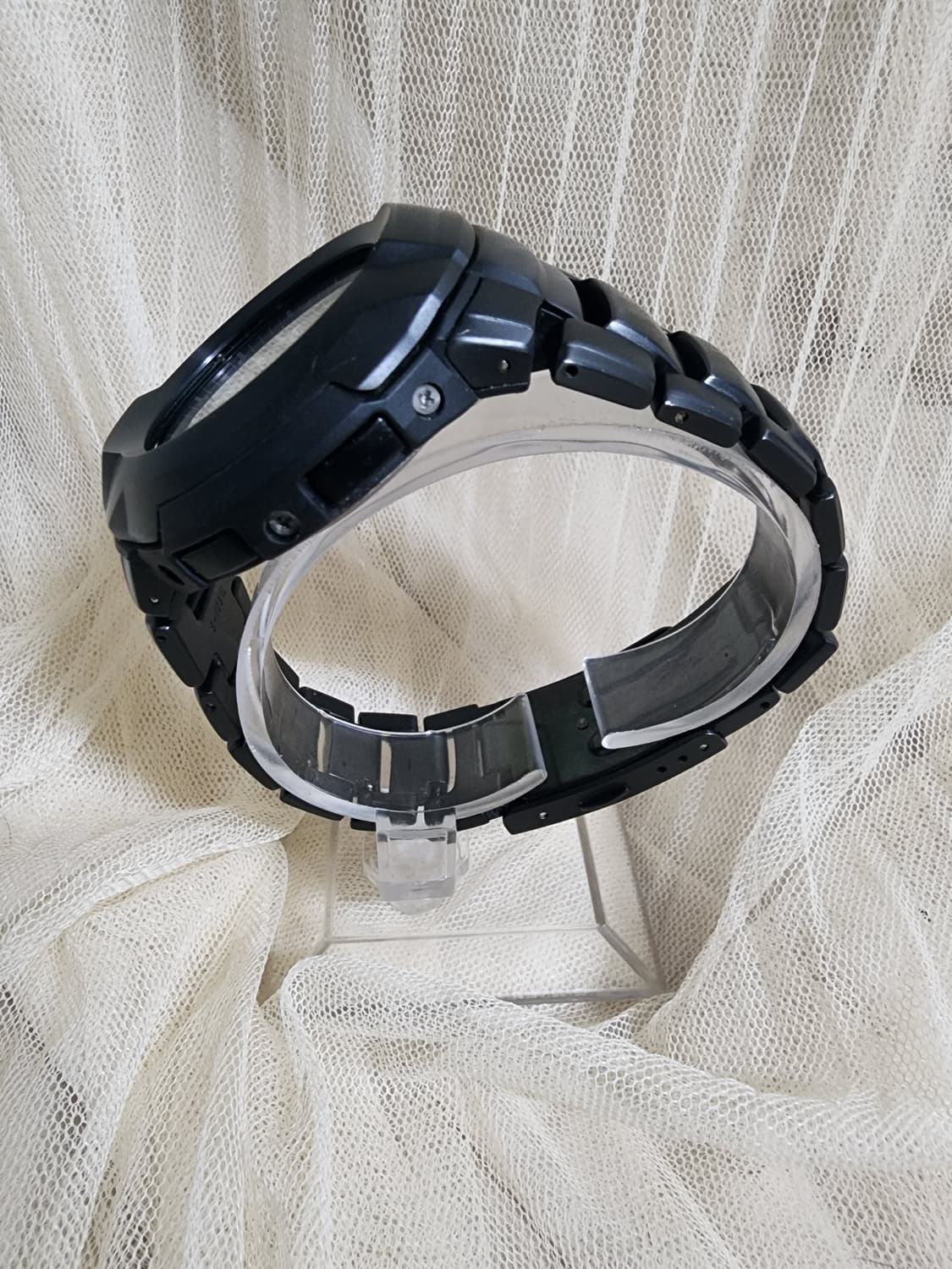 빈티지 지샥  G-1700BD 올블랙 메탈 시계 상품이미지3